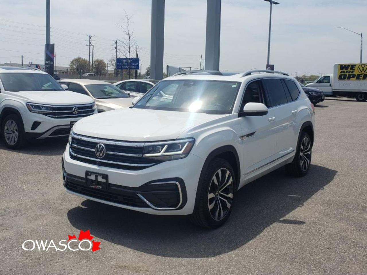 Used 2021 Volkswagen Atlas 3.6L Execline! Clean CarFax! One Owner! for sale in Whitby, ON