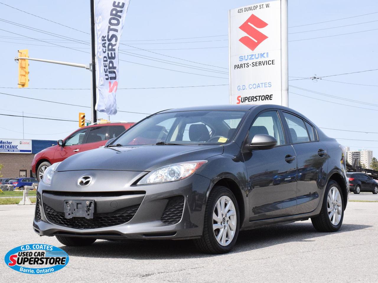 Used 2013 Mazda MAZDA3 GS ~Heated Seats ~Power Sunroof ~A/C ~Alloy Wheels for sale in Barrie, ON