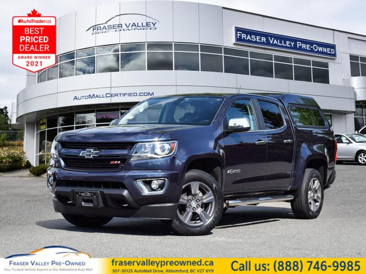 Used 2018 Chevrolet Colorado Z71  -  Heated Seats - $176.41 /Wk for sale in Abbotsford, BC