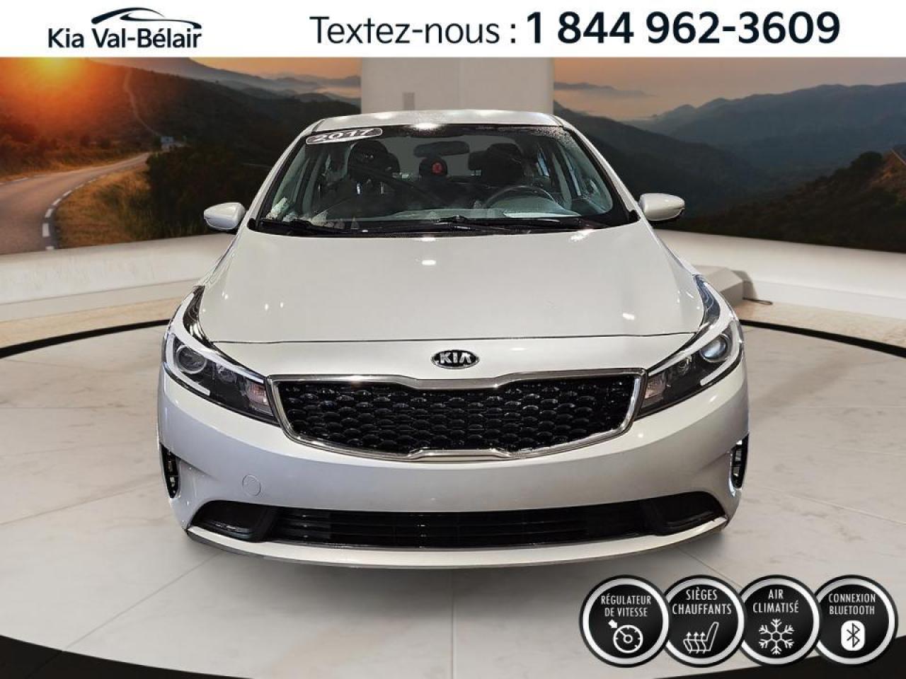 Used 2017 Kia Forte LX * A/C * CRUISE * BLUETOOTH * RADIO AM/FM * for sale in Québec, QC