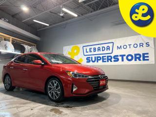 Used 2019 Hyundai Elantra Ultimate * Navigation * Sunroof * Heated Leather Seats * Blind Spot Assist * Rear Attention Warning * Forward Safety * Active Lane Keep Assist * Lane for sale in Cambridge, ON