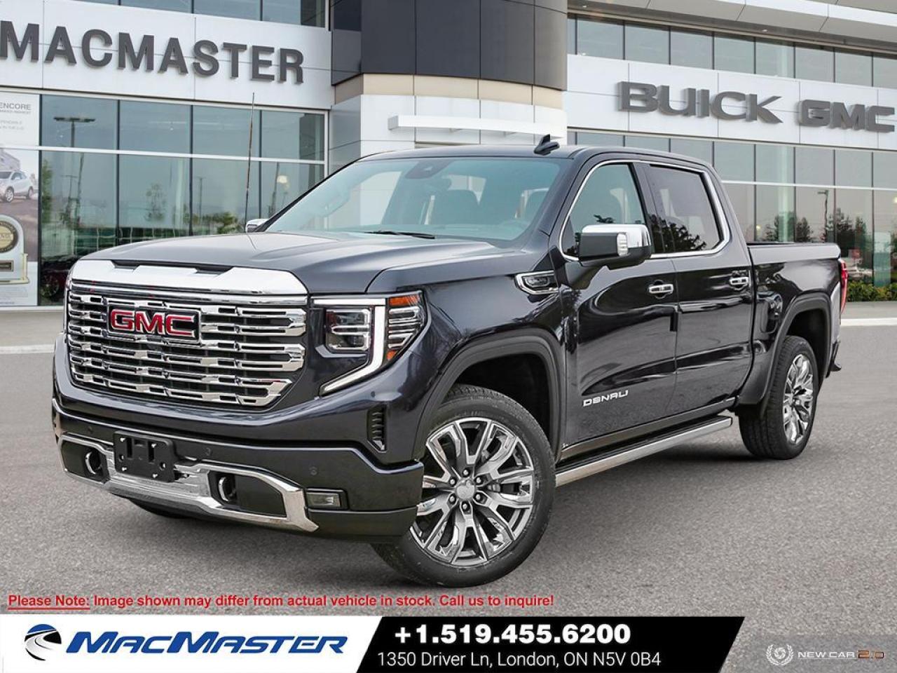 New 2023 GMC Sierra 1500 Denali V8 | 4X4 | DENALI RESERVE PKG | HEADS UP DISPLAY | POWER SUNROOF | ONSTAR for sale in London, ON
