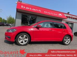 Used 2021 Volkswagen Golf Backup Cam, Heated Seats, Nav, Alloy Wheels! for sale in Surrey, BC