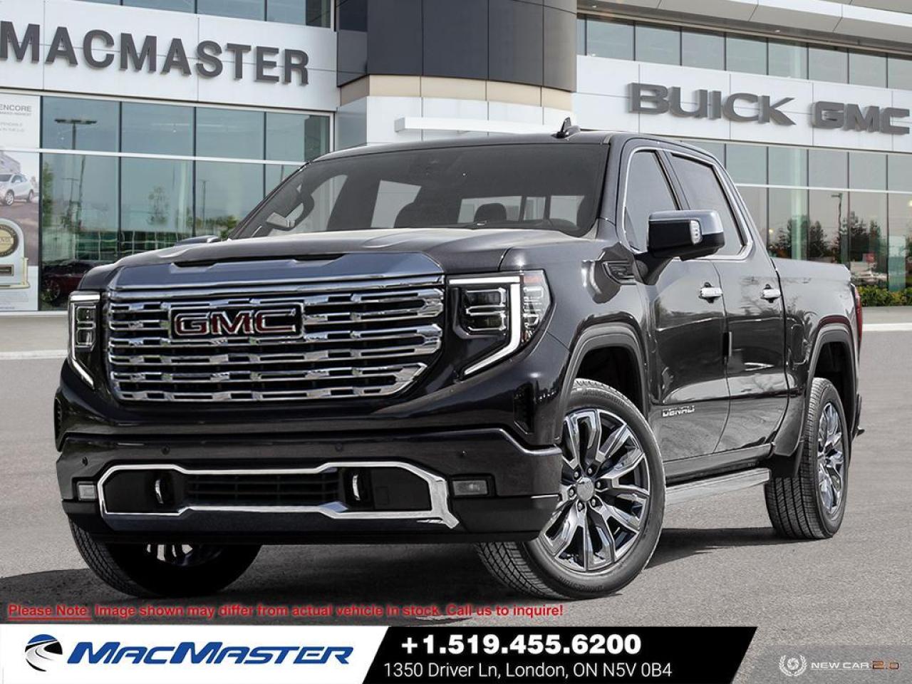 New 2023 GMC Sierra 1500 Denali V8 | 4X4 | POWER SUNROOF | GMC MULTIPRO TAILGATE | PARK ASSIST | TECH PKG for sale in London, ON