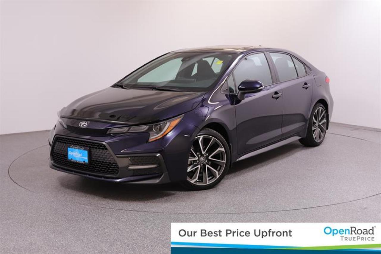Used 2020 Toyota Corolla 4-door Sedan SE CVT for sale in Richmond, BC