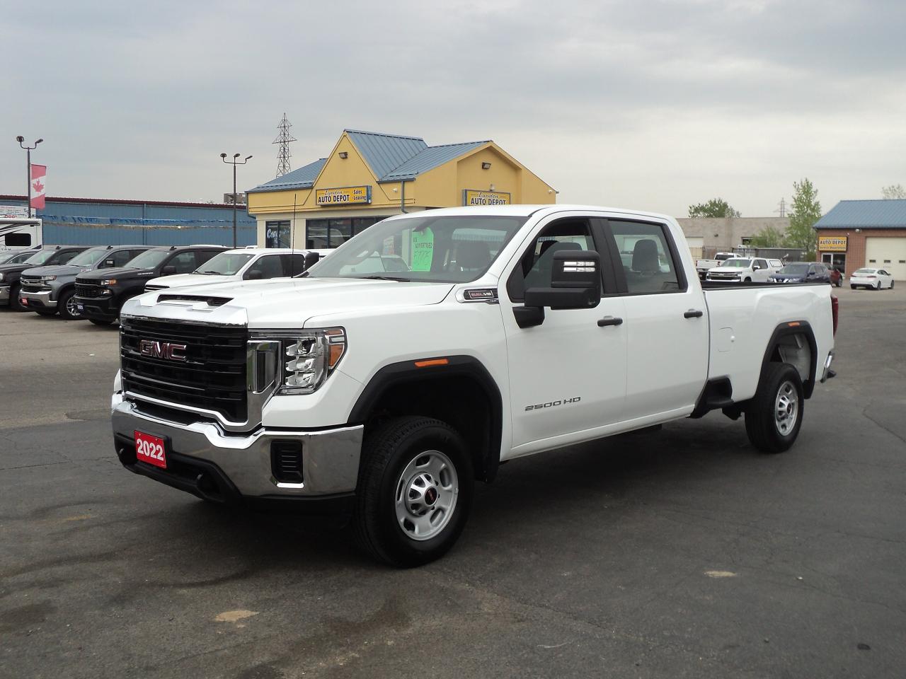 2022 GMC Sierra 2500 HD Pro CrewCab 2WD 6.6L Gas 8ftBox BackUpCam