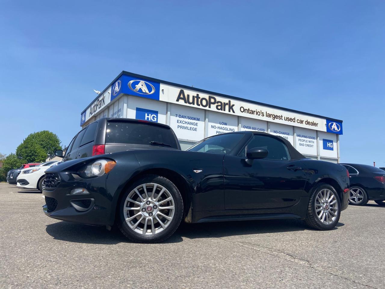 Used 2017 Fiat 124 Spider REAR CAMERA | MANUAL TRANS. | MANUAL CONVERTIBLE ROOF | for sale in Brampton, ON
