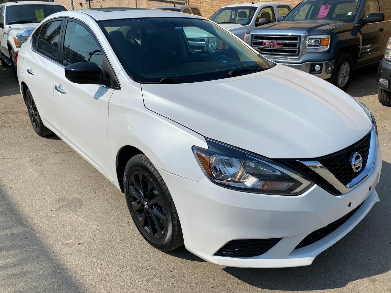 Used 2018 Nissan Sentra 1.8 SV Midnight Edition Heated Seats! Sun Roof! Back-Up Camera! for sale in Saskatoon, SK