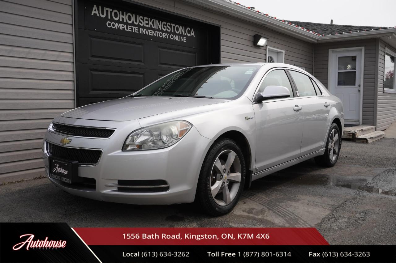 Used 2010 Chevrolet Malibu Hybrid ONLY 62,000 KM - HYBRID - REMOTE START for sale in Kingston, ON