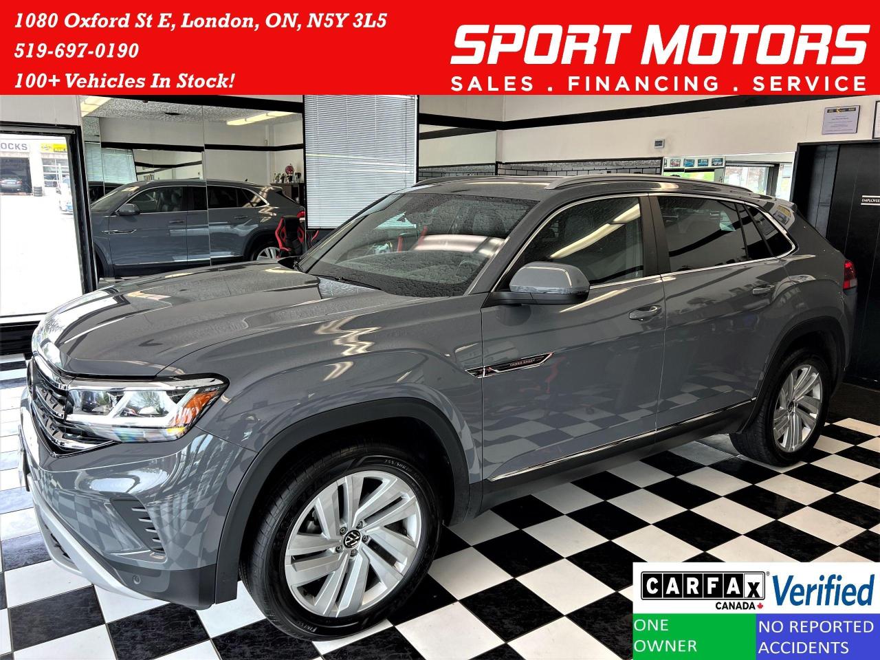 2021 Volkswagen Atlas Highline Cross SPORT+Roof+Safety PKG+CLEAN CARFAX - Photo #1