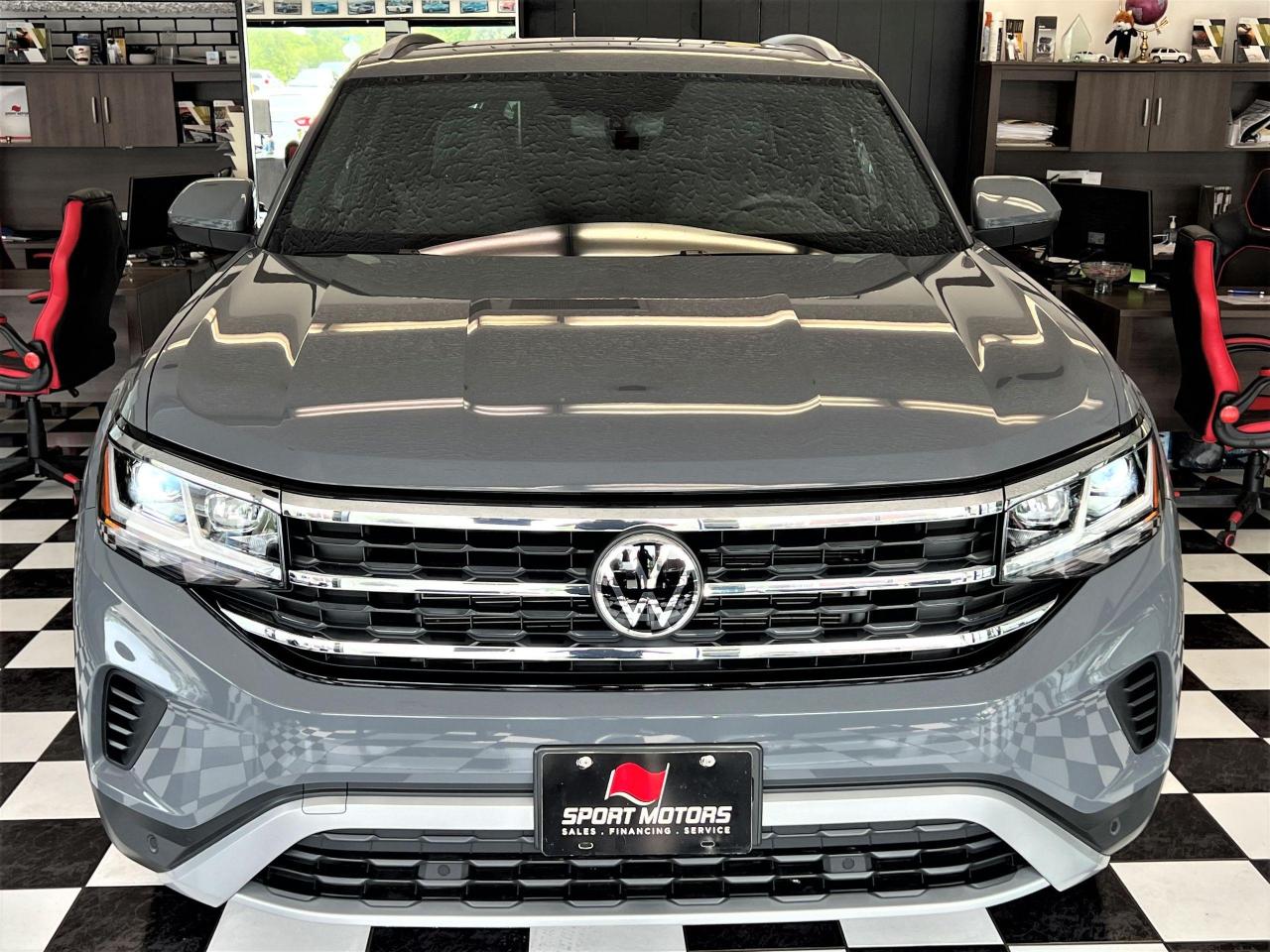 2021 Volkswagen Atlas Highline Cross SPORT+Roof+Safety PKG+CLEAN CARFAX - Photo #6