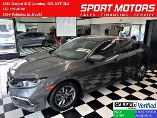 Used 2019 Honda Civic LX+LANEKEEP+ADAPTIVE CRUISE+New Tires+CLEAN CARFAX for sale in London, ON