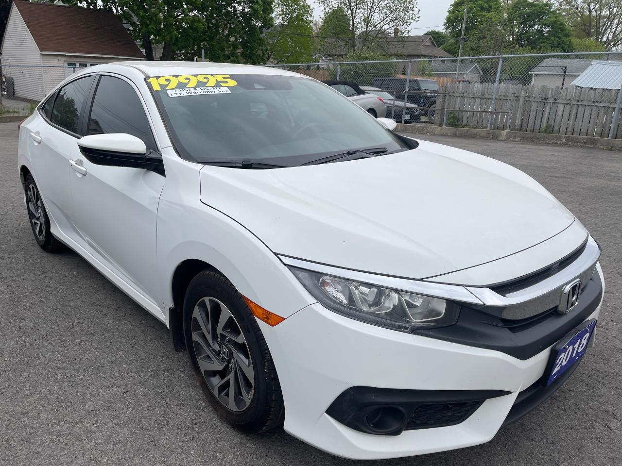 2018 Honda Civic SE, Alloy Wheels,