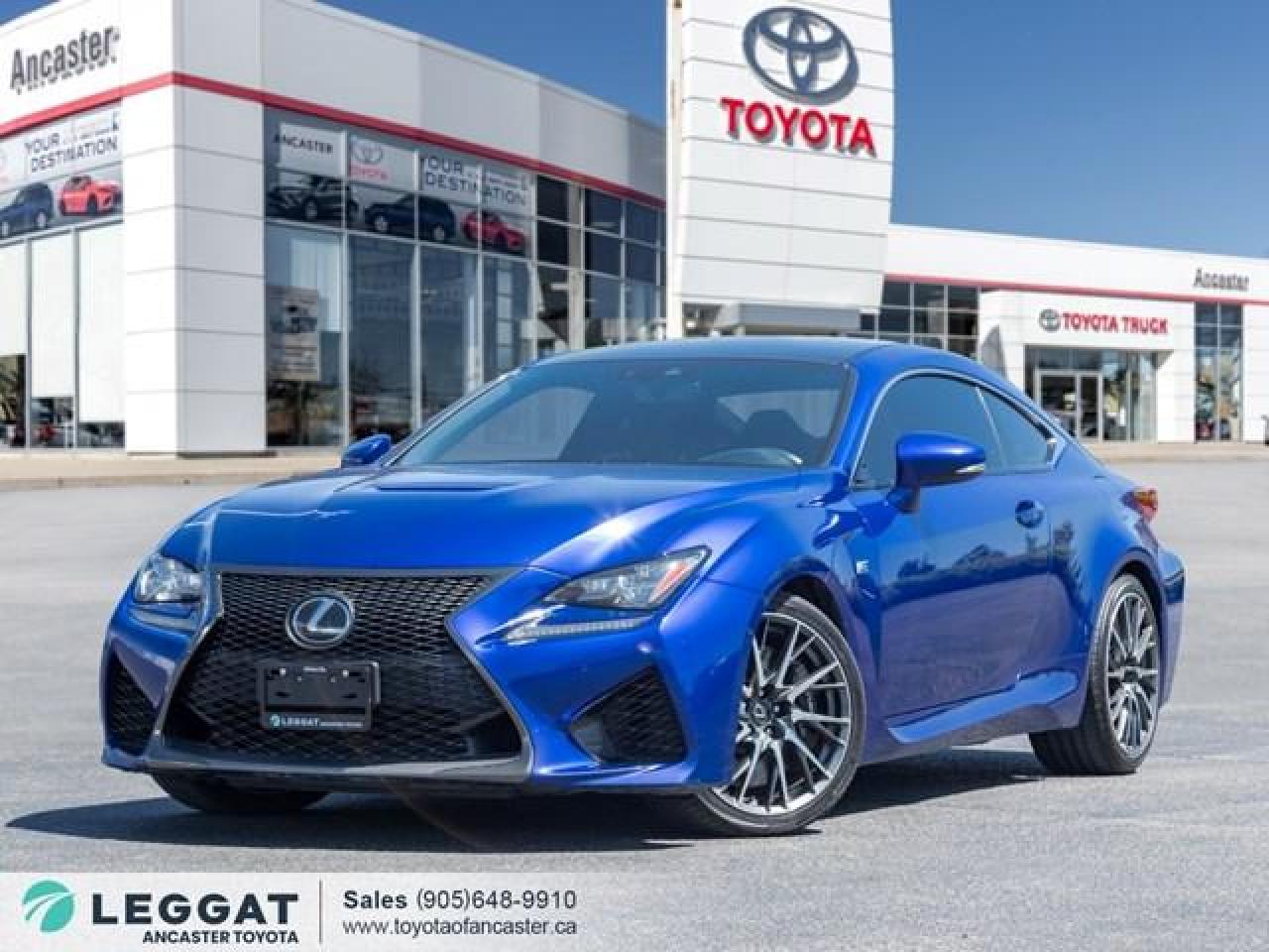 Used 2015 Lexus RC F 2dr Cpe for sale in Ancaster, ON