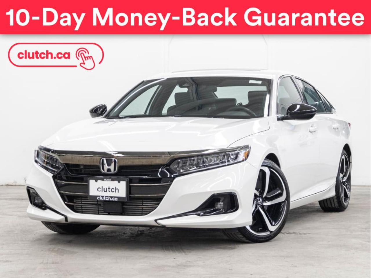 Used 2022 Honda Accord Sport w/ Apple CarPlay & Android Auto, Adaptive Cruise, Moonroof for sale in Toronto, ON