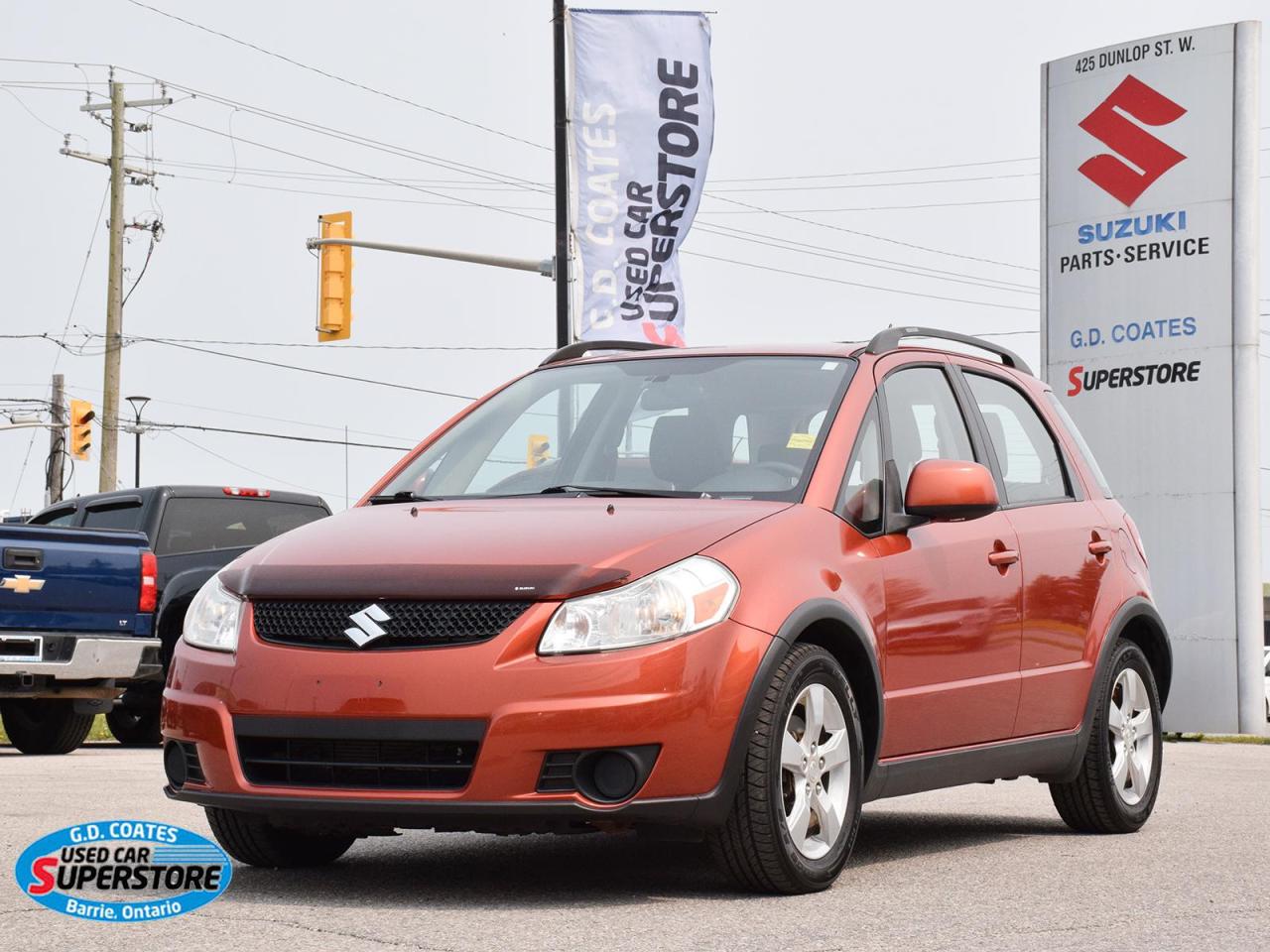 Used 2011 Suzuki SX4 JX AWD ~Power Windows + Locks ~A/C ~ONLY 72,000 KM for sale in Barrie, ON