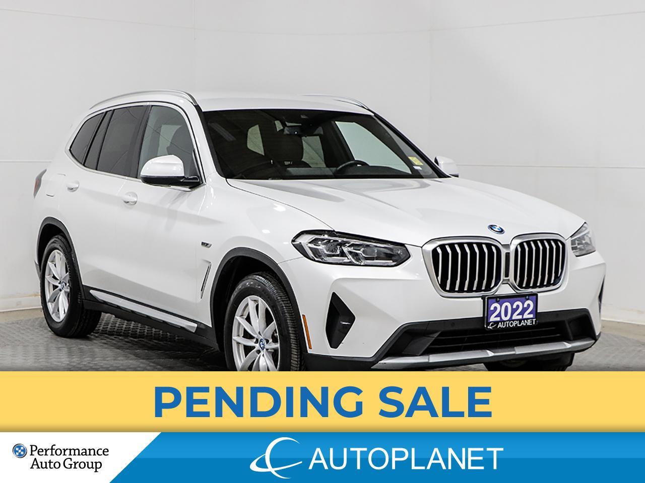 Used 2022 BMW X3 xDrive30e, Plug-In Hybrid, Navi, Back Up Cam! for sale in Brampton, ON