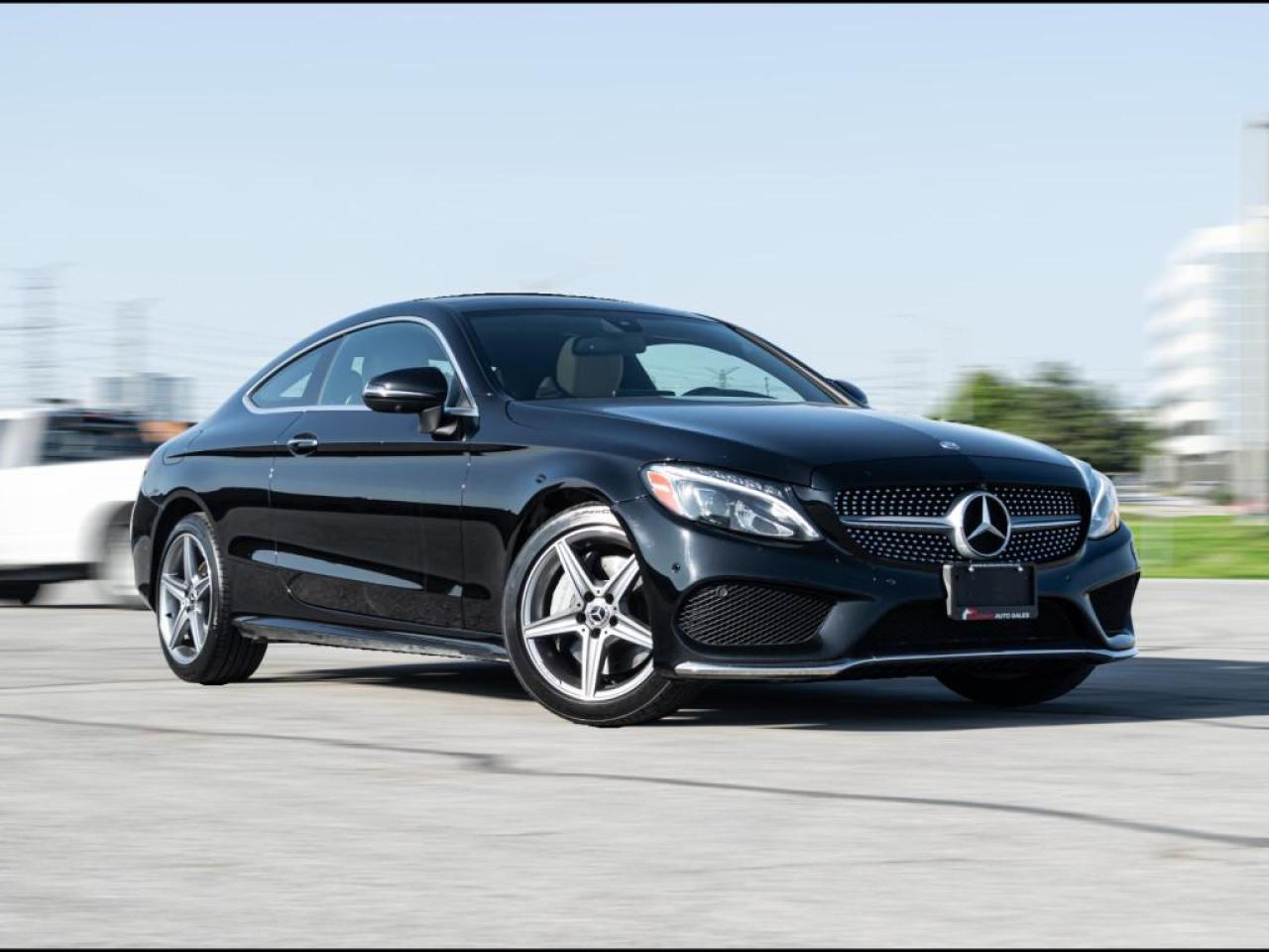 Used 2017 Mercedes-Benz C-Class C300 COUPE |AMG|NAV|PANOROOF|B.SPOT|360 CAM|CLEANCARFAX for sale in North York, ON