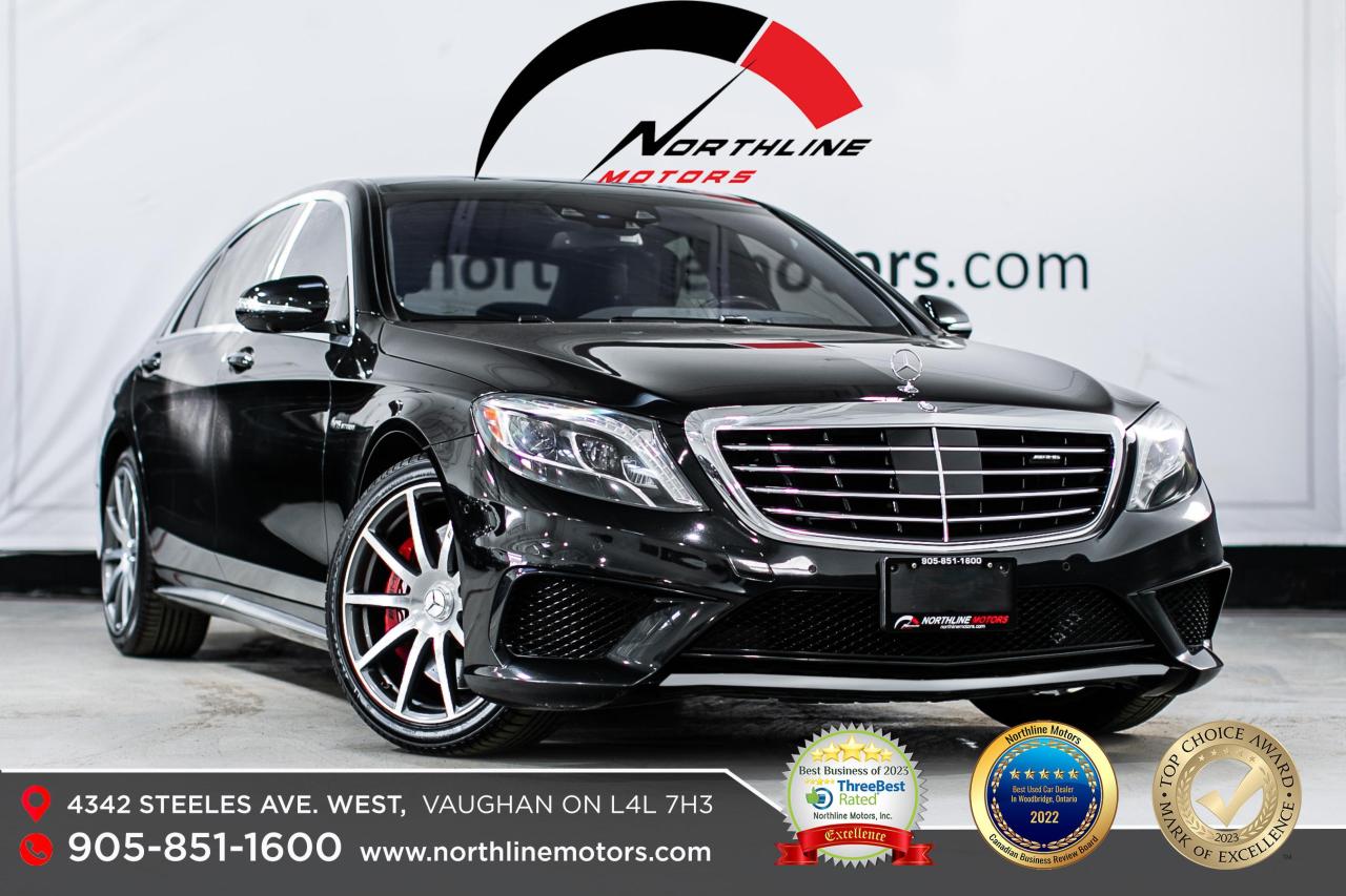 Used 2017 Mercedes-Benz S-Class AMG S 63 / HUD/ 360 CAM/ PANO/ BURMESTER/ NAV for sale in Vaughan, ON