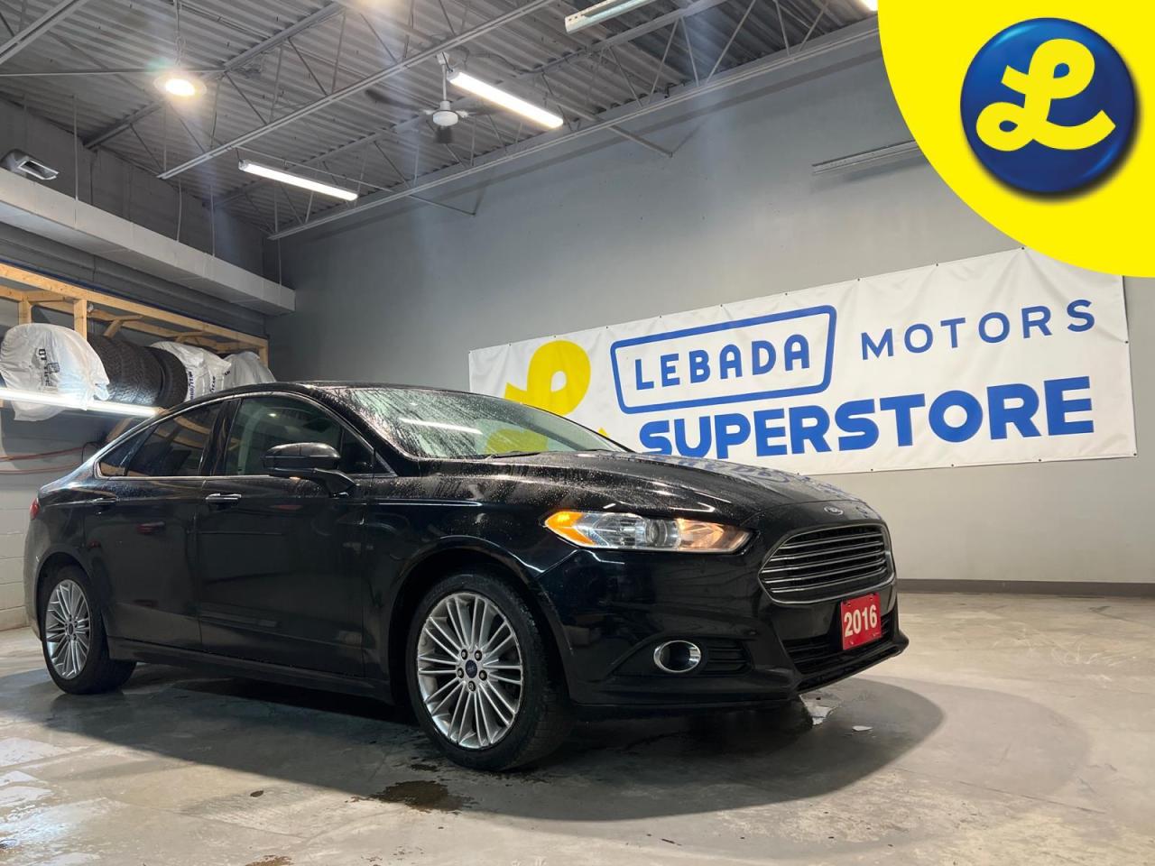 Used 2016 Ford Fusion Navigation * Sunroof * Heated Leather Seats * Remote Start * Microsoft Sync * Push Button Start * Back Up Camera *  Sport Mode * Paddle Shifters * for sale in Cambridge, ON
