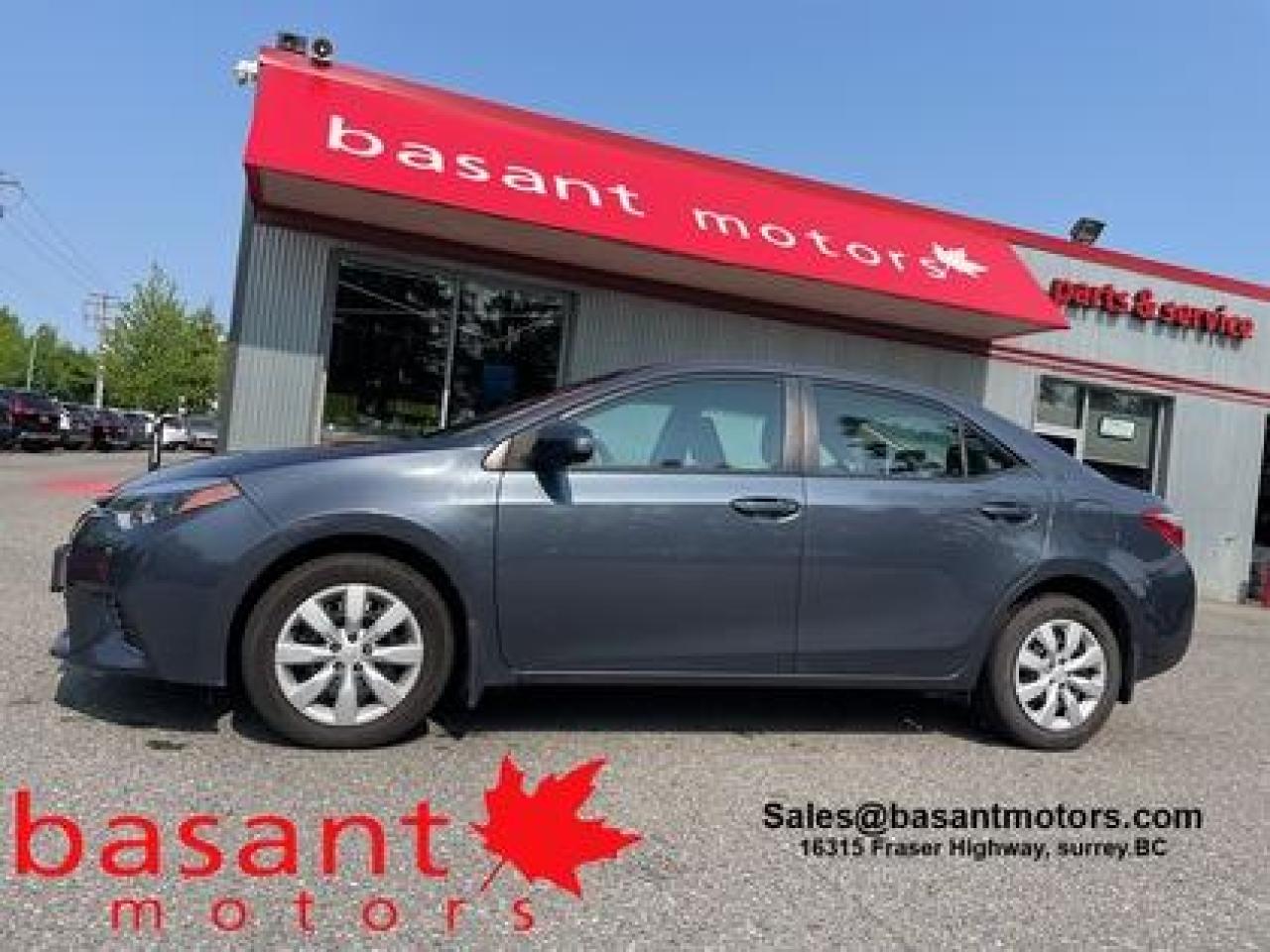 Used 2015 Toyota Corolla Backup Cam, Low KMs, Fuel Efficient!! for sale in Surrey, BC