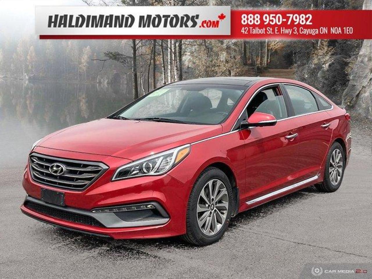 Used 2017 Hyundai Sonata 2.4L Sport Tech for sale in Cayuga, ON