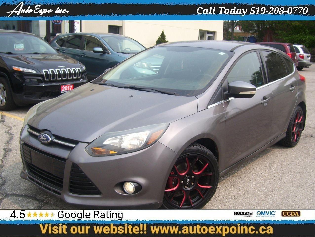 2012 Ford Focus Titaniun,Auto,A/C,Push Starter,Fog's,Certified - Photo #1