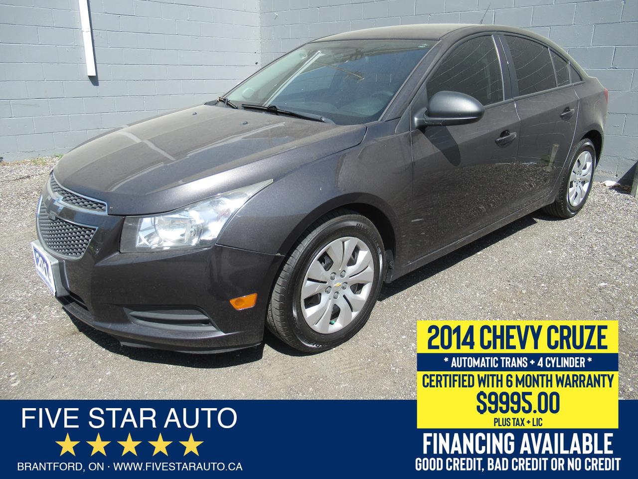 2014 Chevrolet Cruze LS - Certified w/ 6 Month Warranty - Photo #1