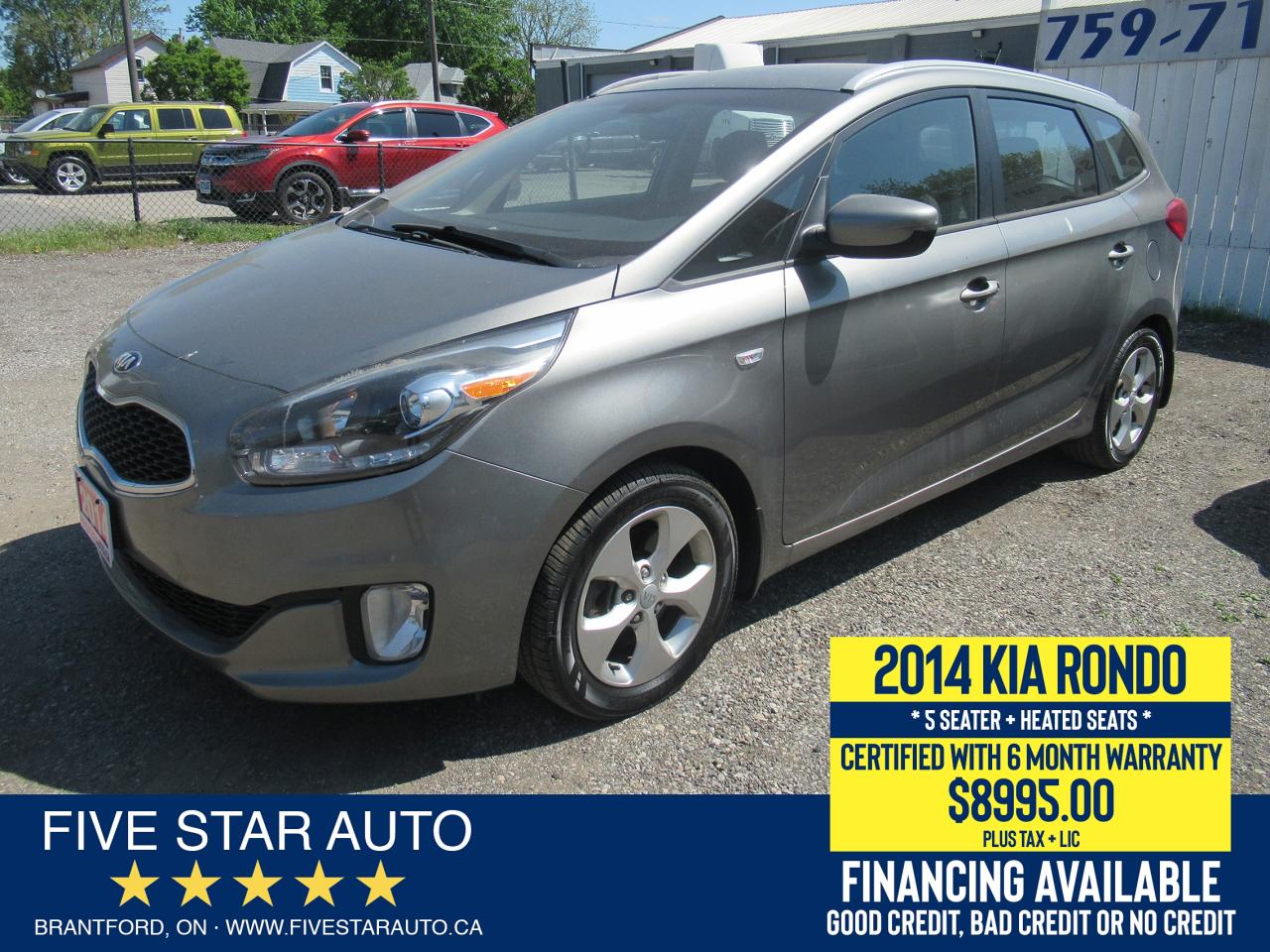 2014 Kia Rondo LX - Certified w/ 6 Month Warranty