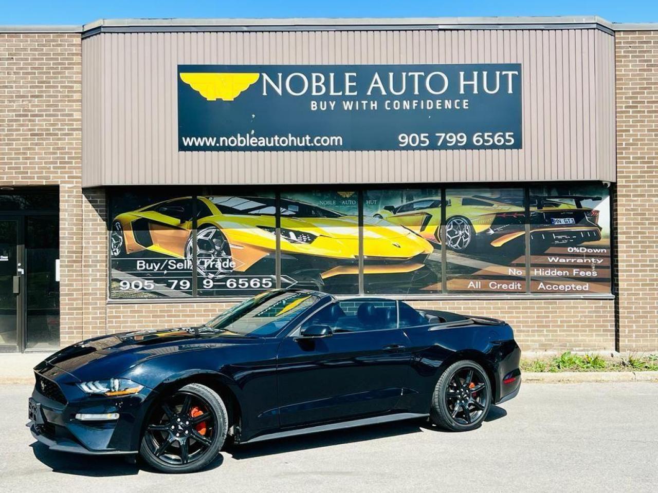 Used 2019 Ford Mustang EcoBoost Premium Convertible for sale in Brampton, ON