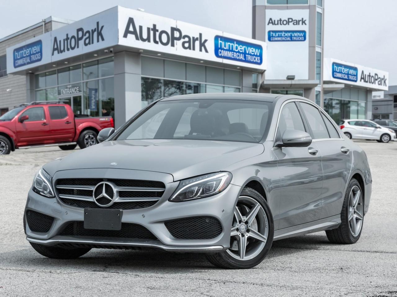 Used 2016 Mercedes-Benz C-Class DUAL MOONROOF | NAV | BACKUP CAM | BURMESTER AUDIO | AWD for sale in Mississauga, ON