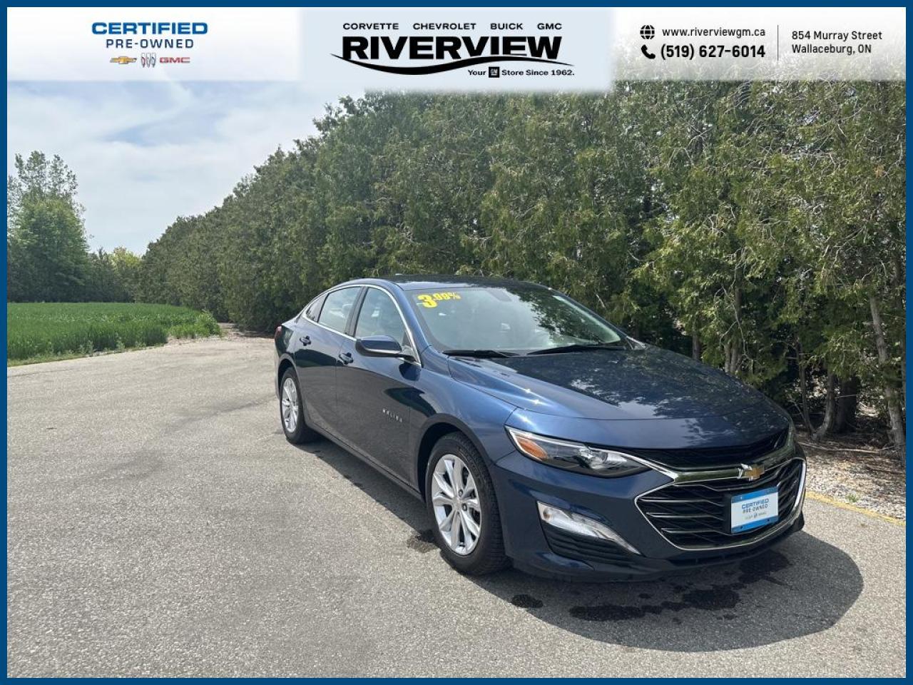 Used 2020 Chevrolet Malibu REMOTE START | 1.5L TURBO | NAVIGATION | REAR VIEW CAMERA for sale in Wallaceburg, ON
