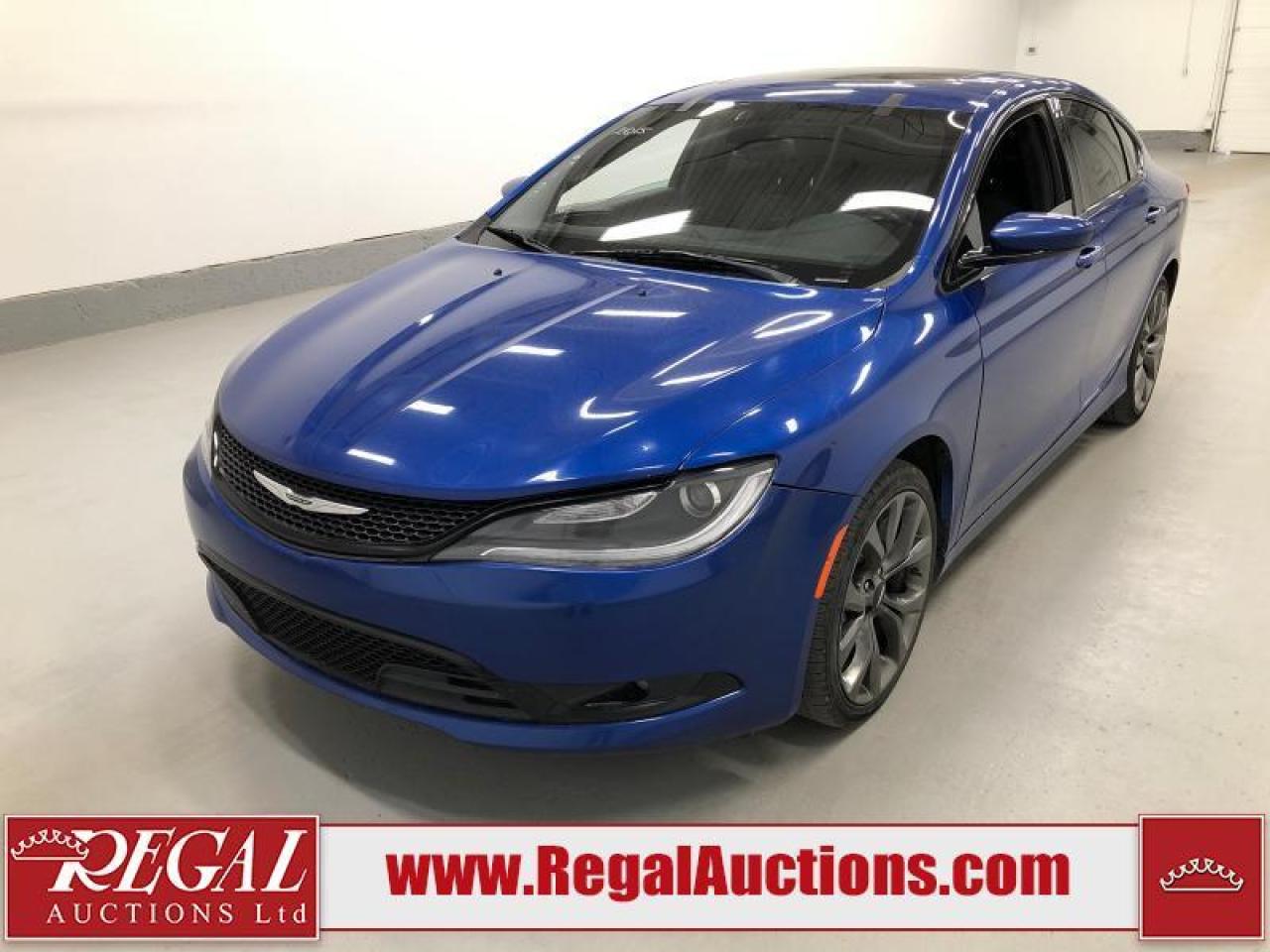 Used 2015 Chrysler 200 S for sale in Calgary, AB