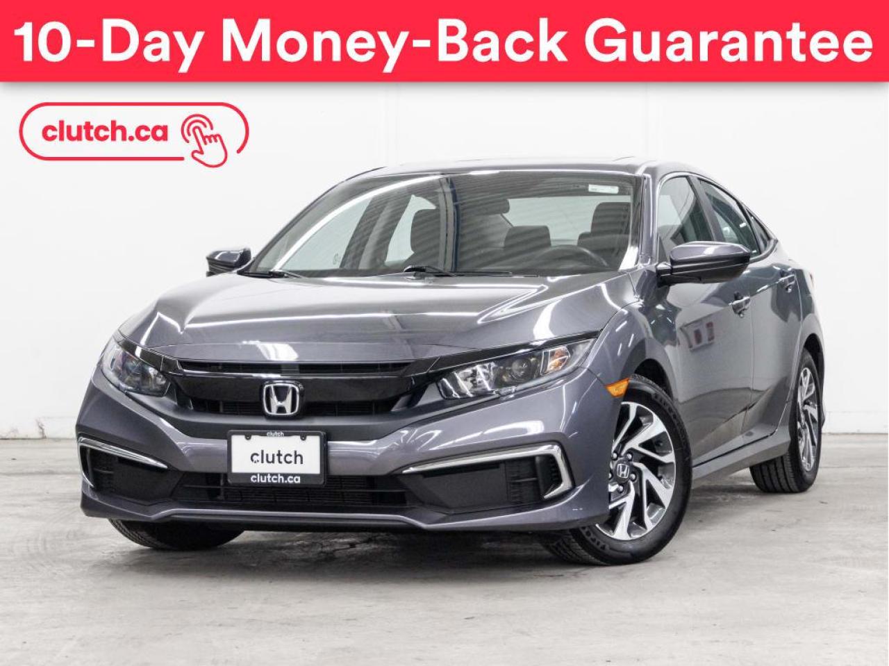 Used 2019 Honda Civic Sedan EX w/ Adaptive Cruise Control, Apple CarPlay & Android Auto for sale in Toronto, ON