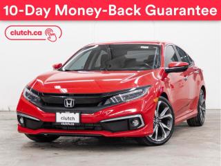 Used 2019 Honda Civic Sedan Touring w/ Adaptive Cruise Control, Apple CarPlay & Android Auto for sale in Toronto, ON