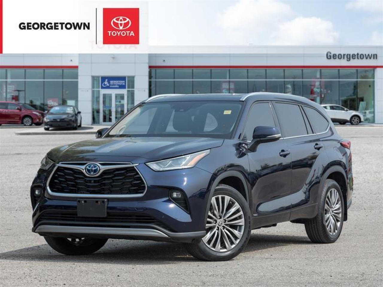 Used 2022 Toyota Highlander HYBRID Limited Platinum Hybrid for sale in Georgetown, ON