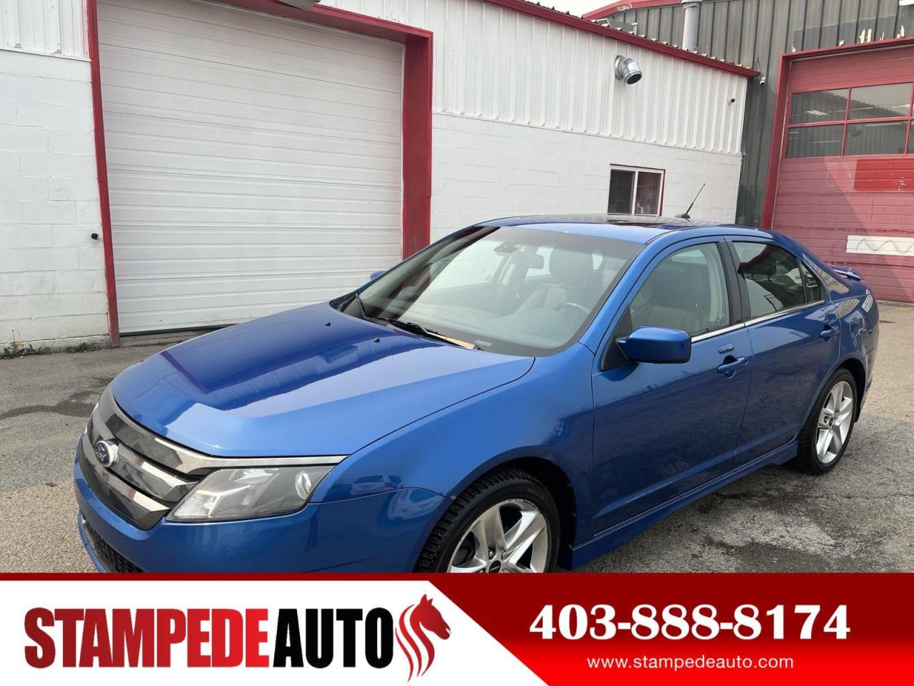 Used 2012 Ford Fusion SPORT AWD | LEATHER | SUNROOF | ALL WHEEL DRIVE | CLEAN CARFAX for sale in Calgary, AB