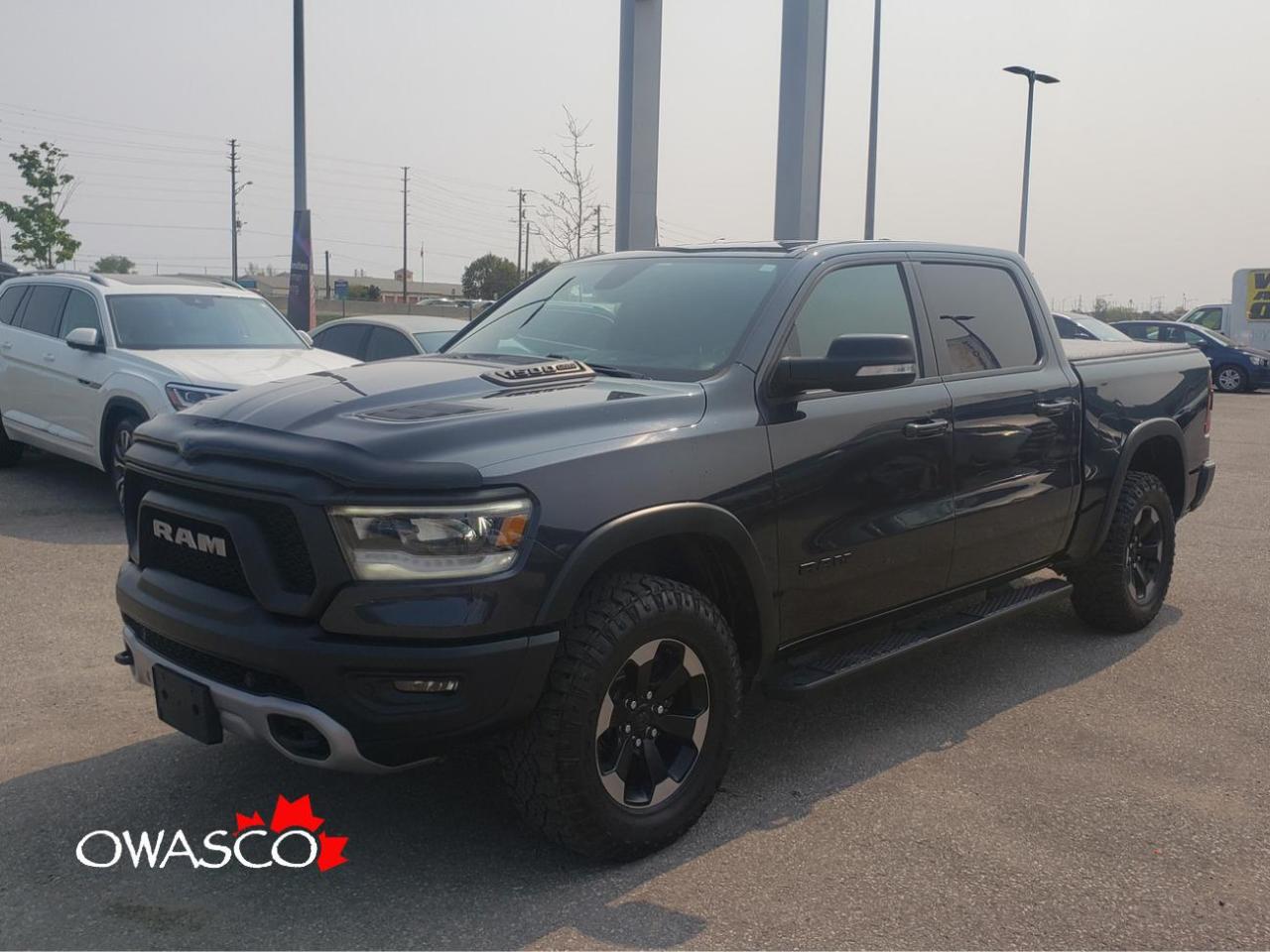 Used 2020 RAM 1500 3.0L Rebel! Full Leather! Eco Diesel! Clean CarFax for sale in Whitby, ON