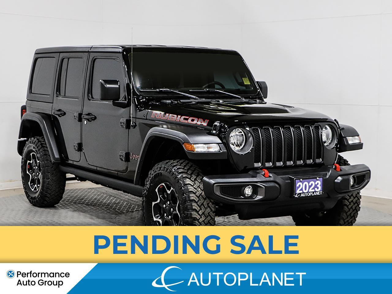 Used 2023 Jeep Wrangler Rubicon 4x4, Cold Weather Grp, Navi, Back Up Cam! for sale in Brampton, ON