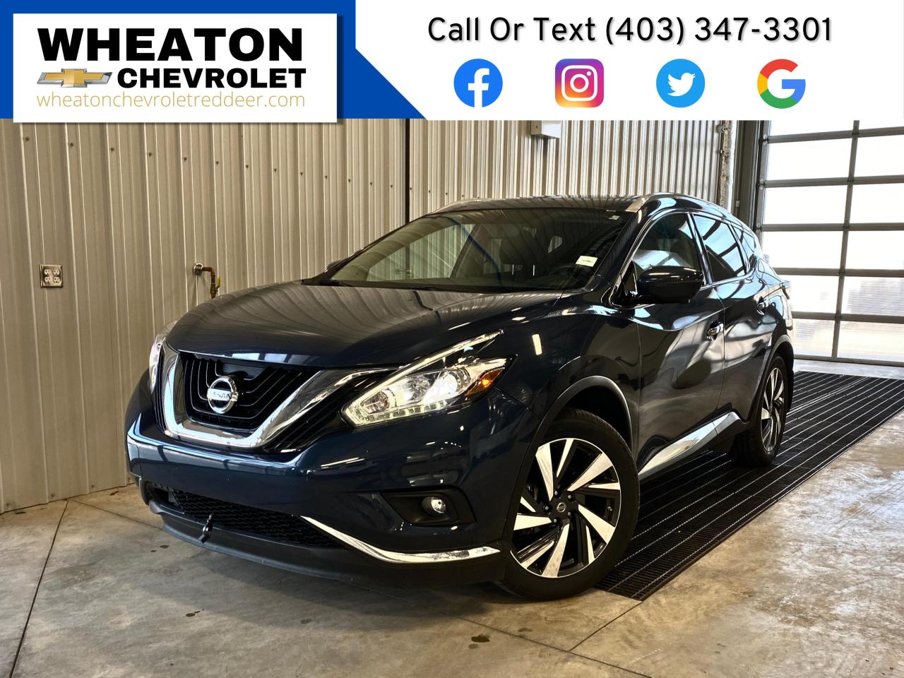 Used 2017 Nissan Murano AWD Nav|Leather|Heated Seats for sale in Red Deer, AB