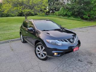Used 2012 Nissan Murano PLATINUM,AWD,LEATHER,NAVIGATION,PANAROMIC ROOF,CERTIFIED for sale in Mississauga, ON