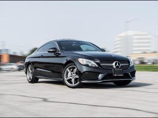 Used 2017 Mercedes-Benz C-Class C300 COUPE|AMG|SPORT|NAV|BACKUP|PANOROOF|LOW KM|CLEAN CARFA for sale in North York, ON