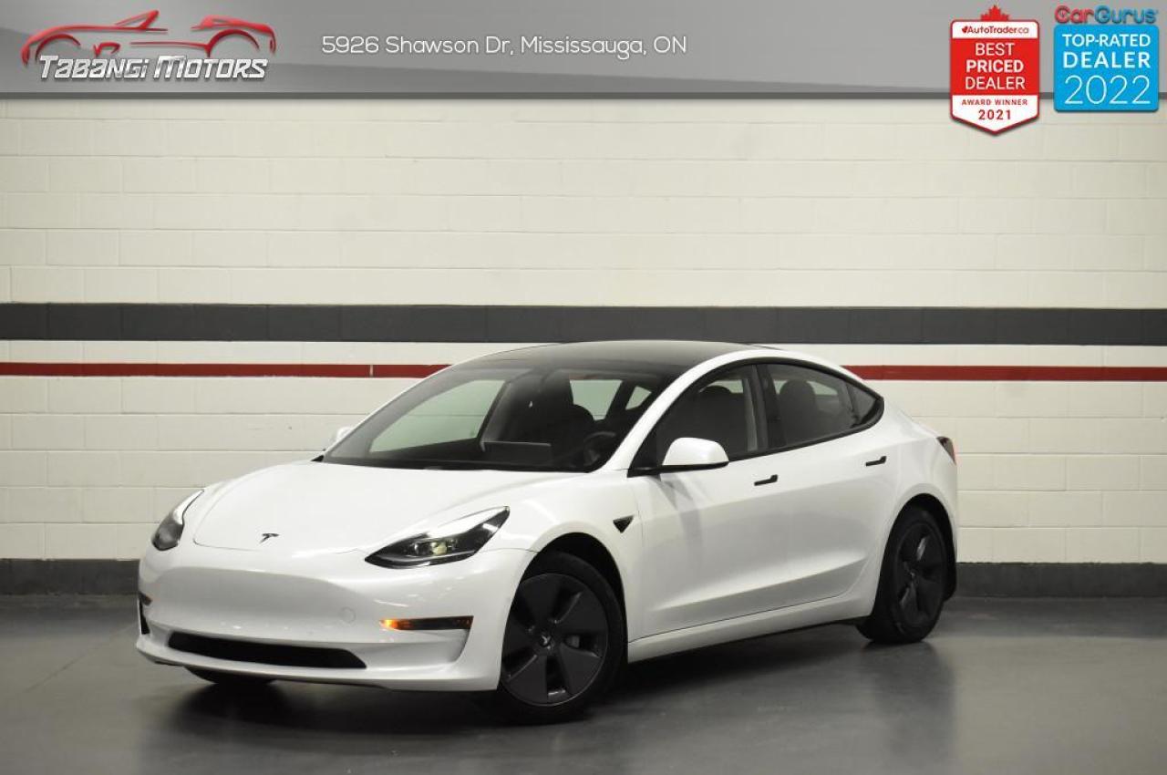 Used 2021 Tesla Model 3 Standard Range Plus  No Accident Glass Roof Autopilot Navigation for sale in Mississauga, ON