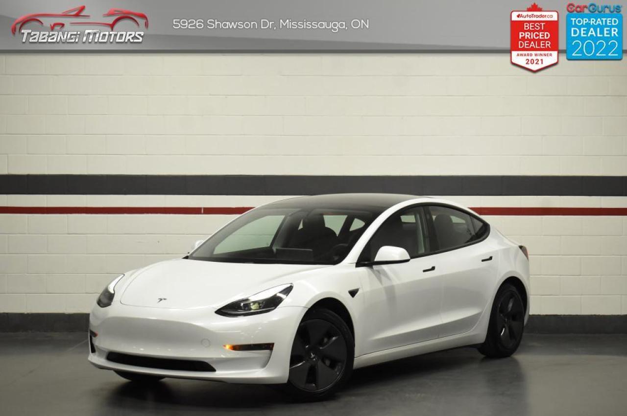 Used 2021 Tesla Model 3 Standard Range Plus  No Accident Glass Roof Navigation Autopilot for sale in Mississauga, ON