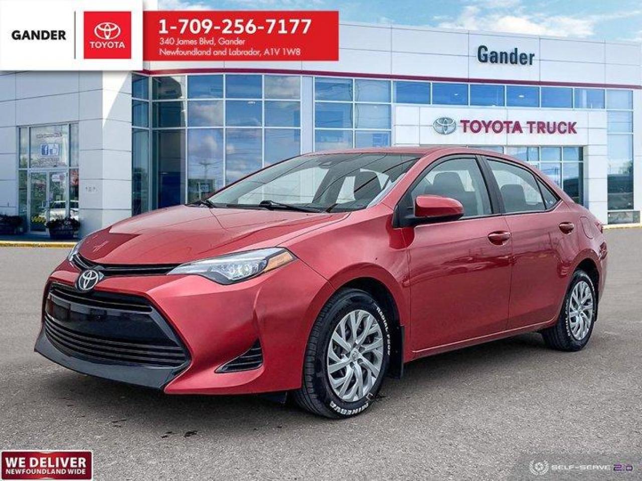 Used 2017 Toyota Corolla CE for sale in Gander, NL