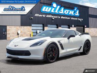 Used 2017 Chevrolet Corvette Z06 Z07 Pkg, Performance Exhaust, Head-Up Display, Carbon Ground Effects & Much More! for sale in Guelph, ON