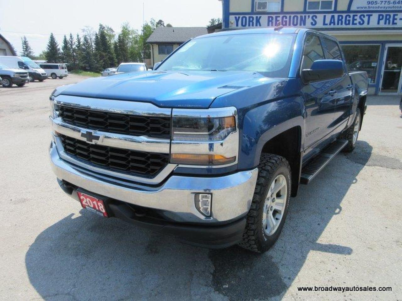 2018 Chevrolet Silverado 1500 POWER EQUIPPED LT-EDITION 6 PASSENGER 5.3L - V8.. 4X4.. CREW-CAB.. SHORTY.. LEATHER.. HEATED SEATS.. BACK-UP CAMERA.. BLUETOOTH SYSTEM..