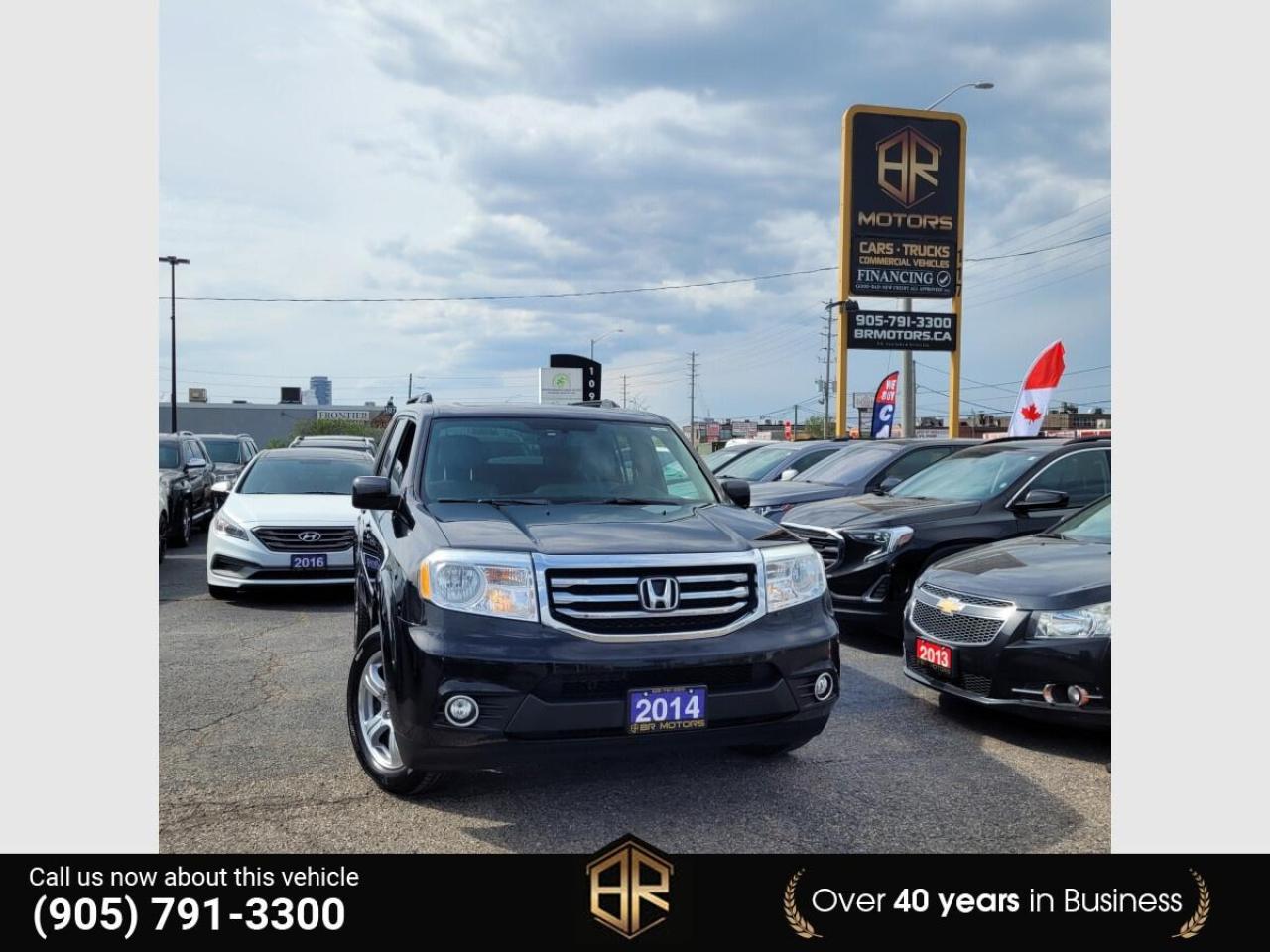 Used 2014 Honda Pilot No Accidents | EX-L | 4WD |8 Seater for sale in Brampton, ON