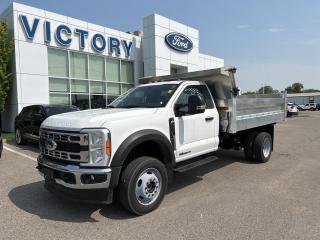 New 2023 Ford F-550 Chassis XL 11 FT ALUMINUM DUMP for sale in Chatham, ON