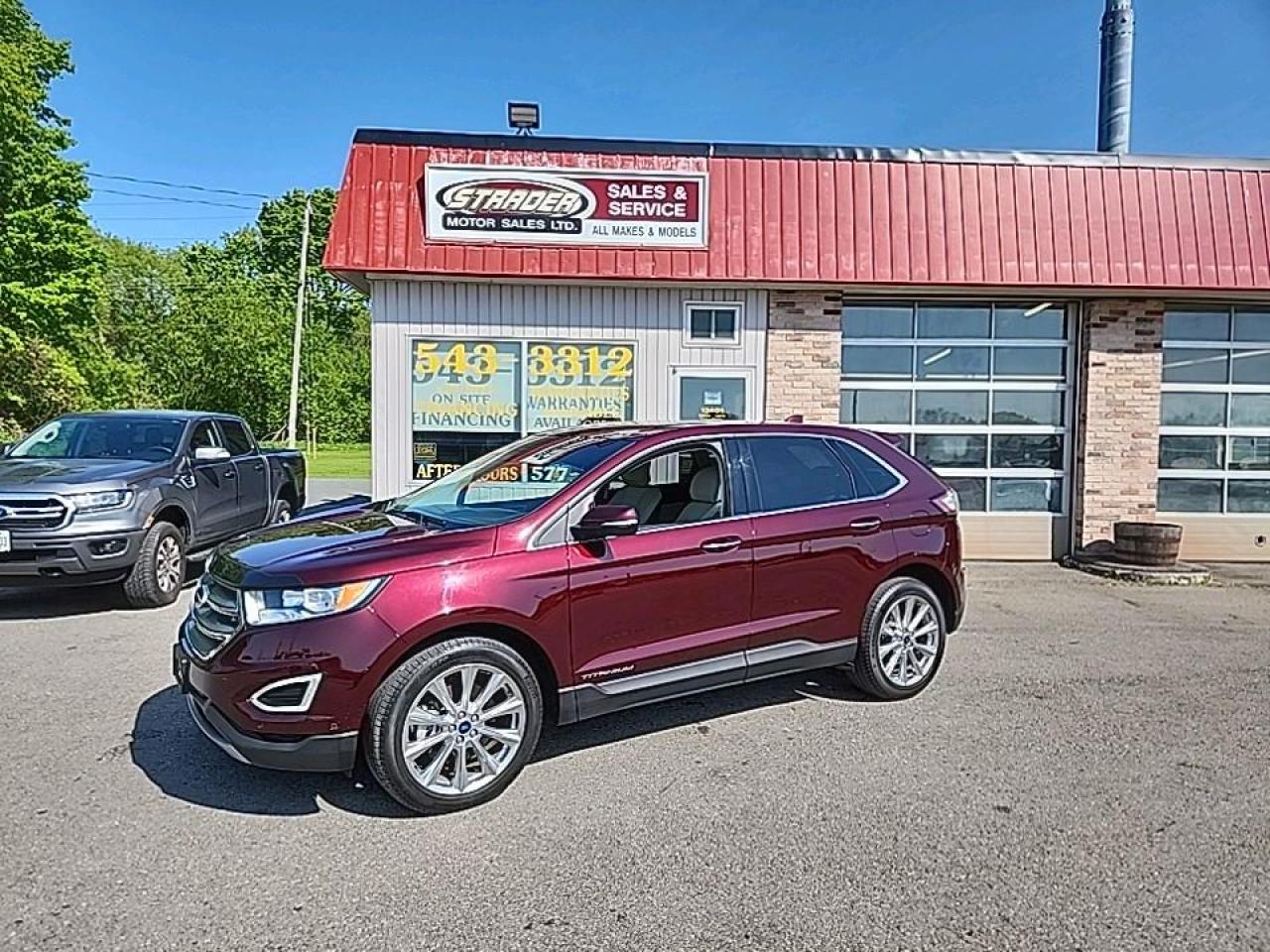 Used 2017 Ford Edge Titanium for sale in Morrisburg, ON